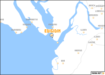 map of Edigidim