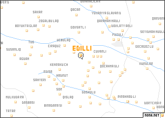 map of Edilli