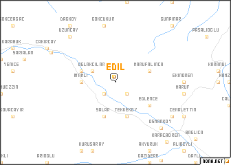 map of Edil