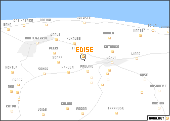 map of Edise