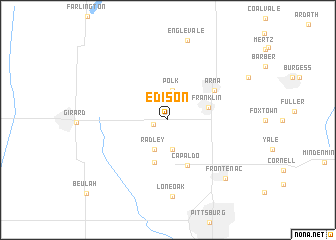 map of Edison