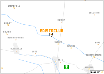 map of Edisto Club