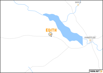 map of Edith