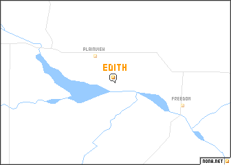 map of Edith