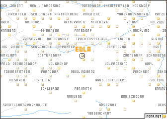 map of Edla