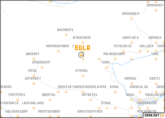 map of Edla