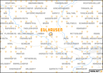 map of Edlhausen