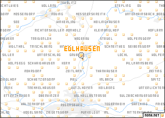 map of Edlhausen