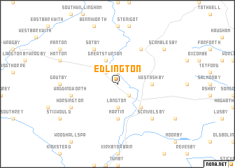 map of Edlington