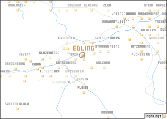 map of Edling