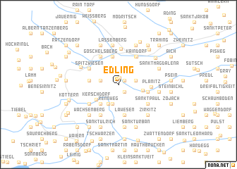 map of Edling