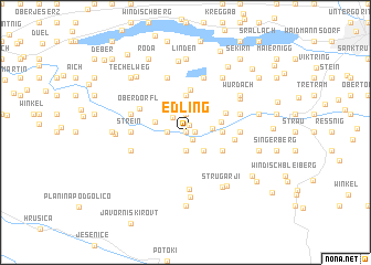 map of Edling