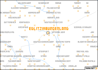 map of Edlitz im Burgenland