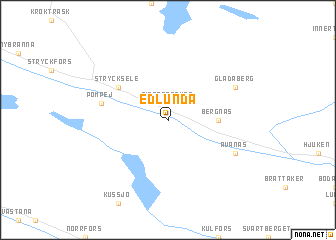 map of Edlunda