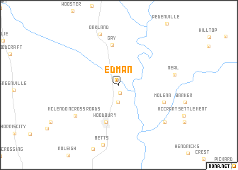 map of Edman