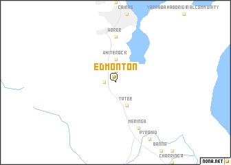 map of Edmonton