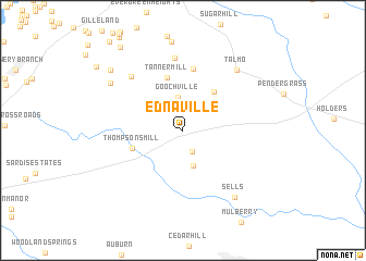 map of Ednaville