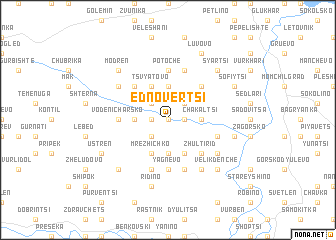 map of Ednovertsi