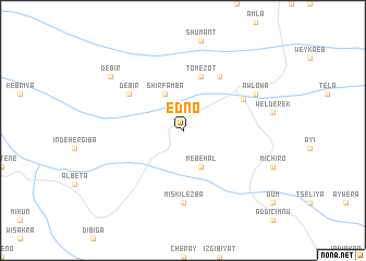 map of Edno