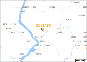 map of Edobaba