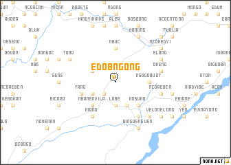 map of Edobngong
