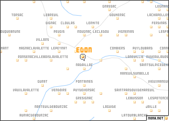 map of Édon