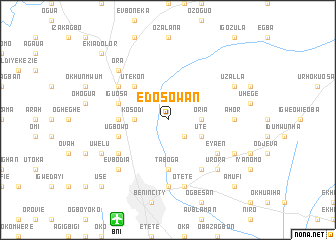 map of Edosowan