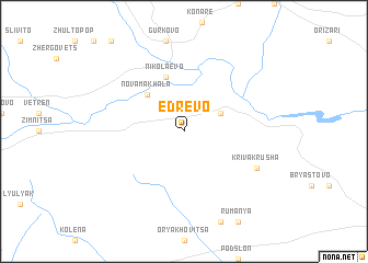 map of Edrevo