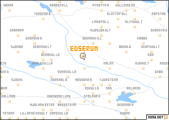 map of Edserum