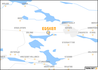 map of Edsken