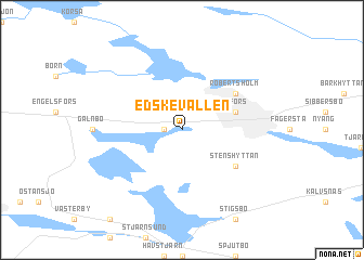 map of Edskevallen