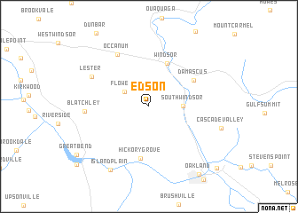 map of Edson