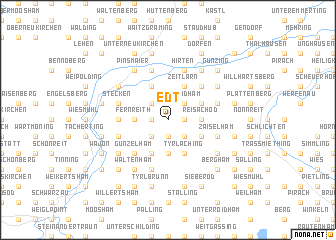 map of Edt