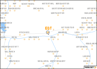 map of Edt