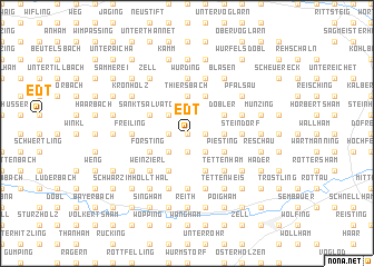 map of Edt