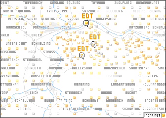 map of Edt