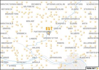 map of Edt