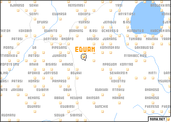 map of Eduam