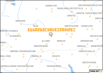 map of Eduardo Chávez Ramírez