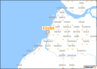 map of Eduba