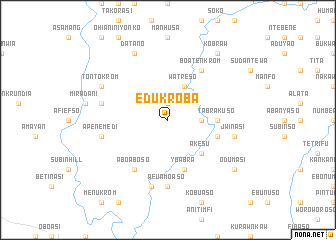 map of Edukroba