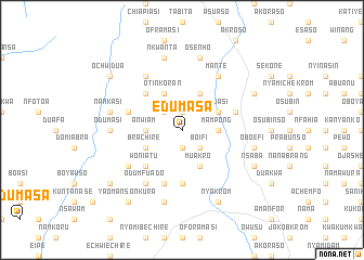 map of Edumasa