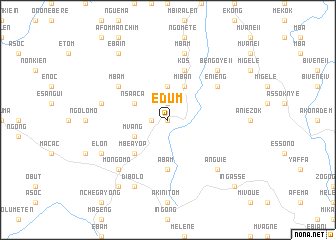 map of Edum