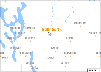 map of Edundja