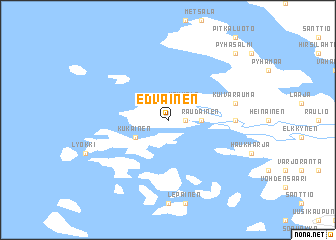 map of Edväinen