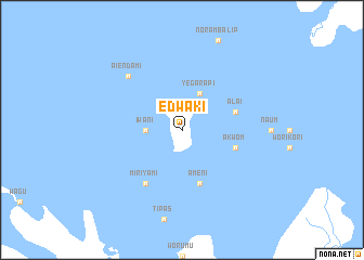 map of Edwaki