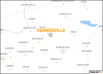 map of Edwardsville