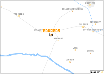 map of Edwards