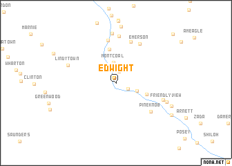 map of Edwight