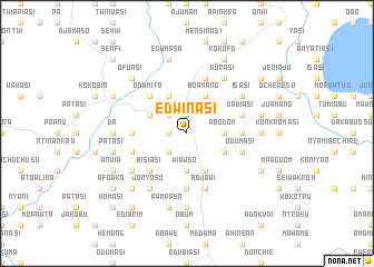 map of Edwinasi